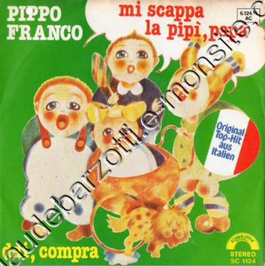 45 T version originale Italienne par Pippo Franco